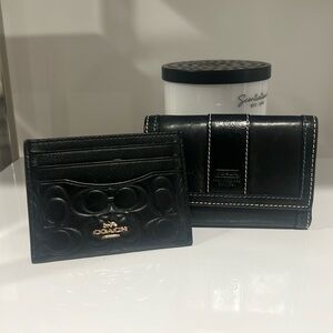 Coach bundle cared case + wallet EVERYTHING MUST GO accepting low offers+bundles